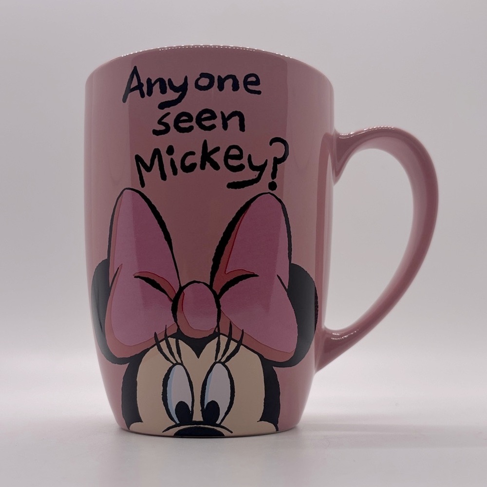 Minnie Mouse Mug “Anyone Seen Mickey"
